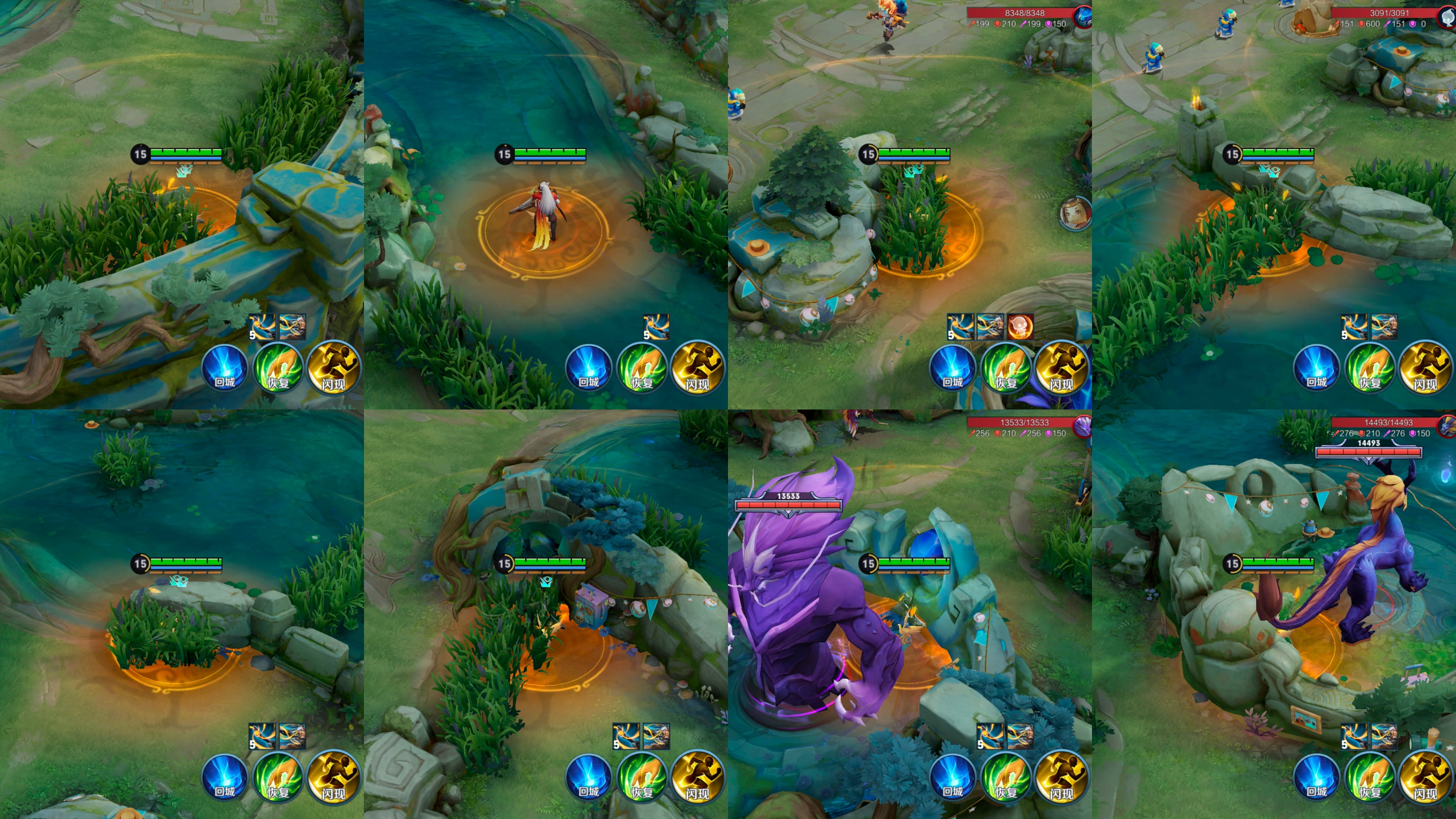 王者荣耀辅助百里守约细节教学，会踏枪术的守约有多帅？